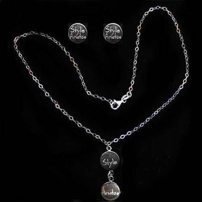Conjunto gargantilla y pendientes Style Aristos Conjunto gargantilla y pendientes Style Aristos