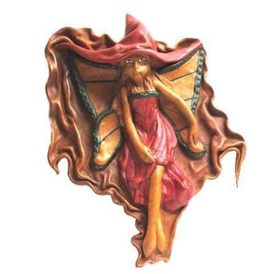 Xana mariposa cuero artesanal