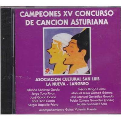 Campeones XV concurso de la canción asturiana