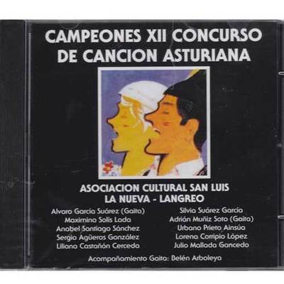 Campeones XII concurso de la canción asturiana