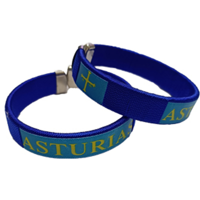 Pulsera Asturies tela semirigida