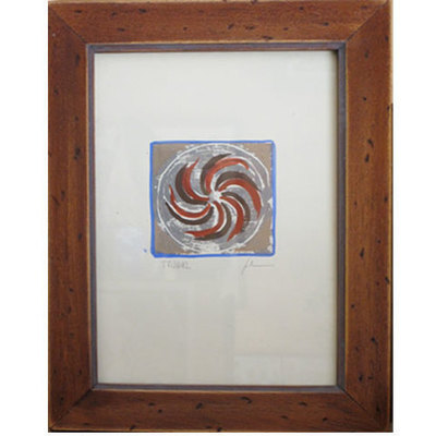 Acuarela Espiral motivo celta