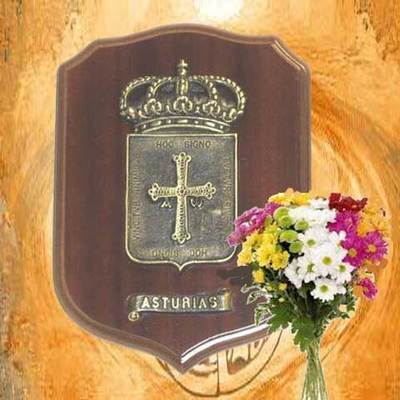 Metopa escudo de Asturias