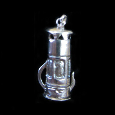 Pin plata lámpara mina 