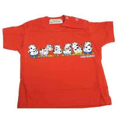 Camiseta vaquines - color rojo