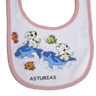 Baberos Asturias estampados