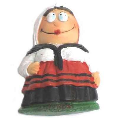 Imán asturiana gordita 