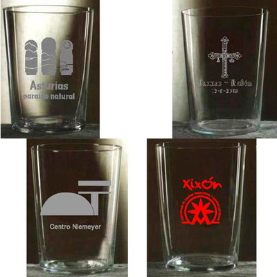 Vaso de sidra personalizados grabados para bodas, bautizos, eventos, personalizados