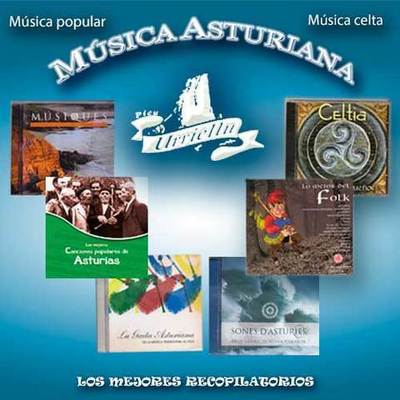 Los seis discos editados por Picu Urriellu