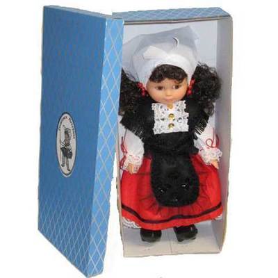 Muñeca traje tradicional mediana