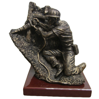 Minero picador grande baño bronce Minero picador grande baño bronce