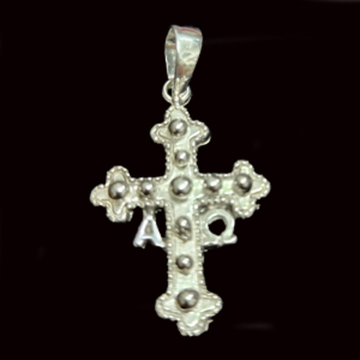 Cruz Victoria  plata grande 