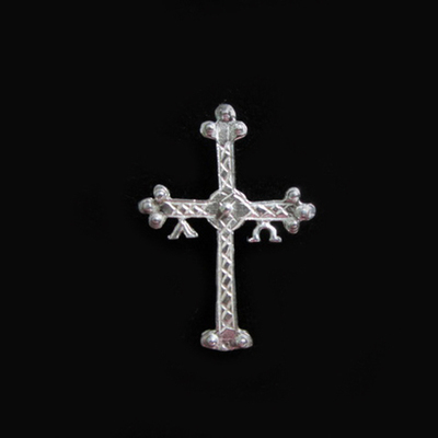 Pin Cruz Victoria plata