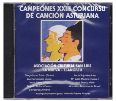 Campeones XXIII CD concursu de canción asturiana