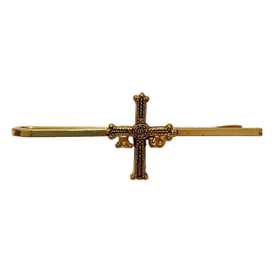Pasador de corbata - Cruz de la Victoria - dorado