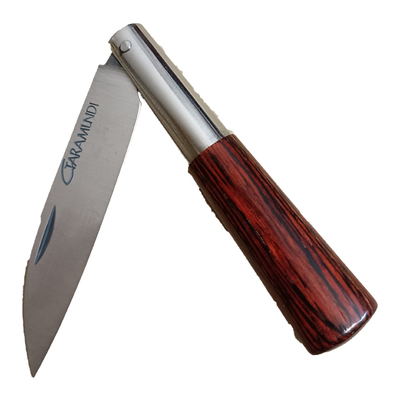 Navaja Taramundi madera madera estabilizada Roja 