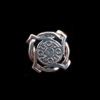 Pin plata motivo celta Modelo 1