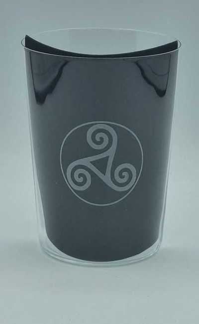 Vaso sidra motivo Trisquel laser Vaso sidra motivo Trisquel laser