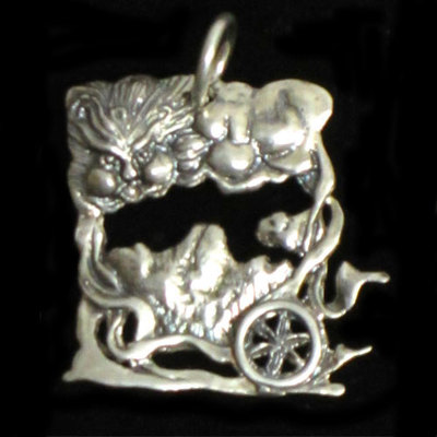 Colgante plata Nuberu Colgante plata Nuberu
