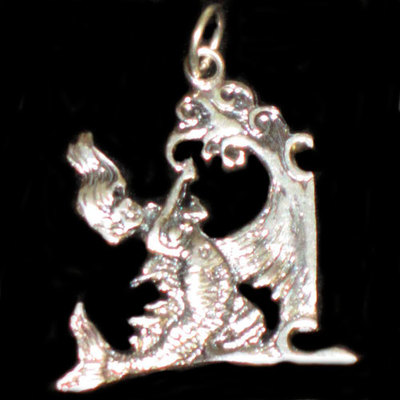 Colgante plata Sirena Colgante plata Sirena