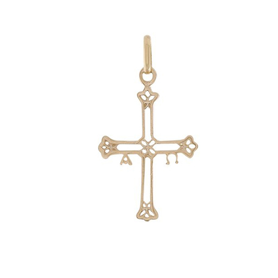Colgante Cruz de la Victoria oro pequeña 1