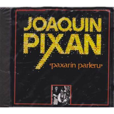 CD USADO Paxarin parleru de Joaquín Pixan