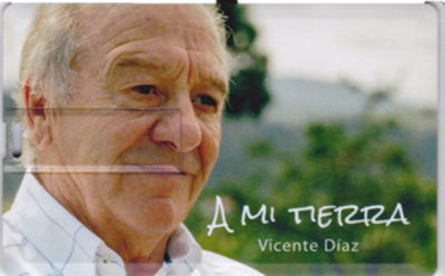 Lápiz música/USB Vicente Díaz - A mi tierra