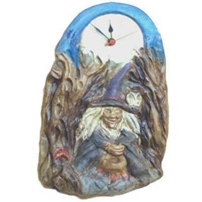  Relojes mitología colgar - bruja