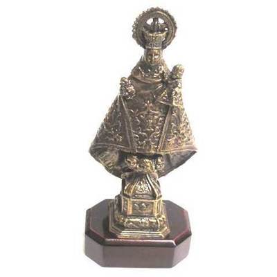 Virgen Covadonga base caoba Virgen Covadonga base caoba