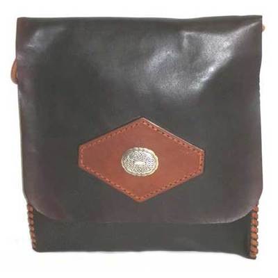  Bolsos planos cuero chapa celtas 