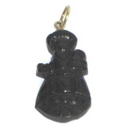  Colgante Virgen de Covadonga azabache y oro