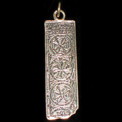  Colgante plata cancel de Santa Cristina de Lena (Modelo A)