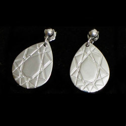  Pendientes plata presión/colgar diseño