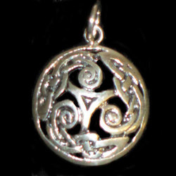  Colgante plata motivos celtas modelo 10