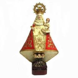  Virgen Covadonga super grande - manto rojo