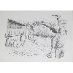  Plumilla - escanciador/ horreo /puente de Cangas