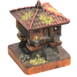 Hórreo mini base cuadrada H4T