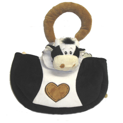 Bolso vaca corazon