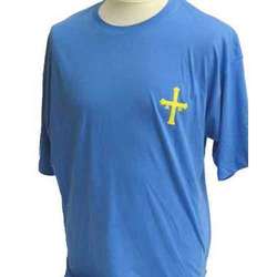 Camiseta puxa Asturies color azul