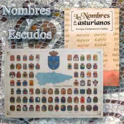 Libro nombres asturianos + porter escudos concejos