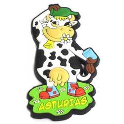  Imán goma Vaca escanciadora 