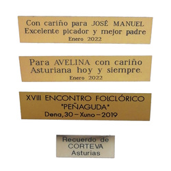 Placa conmemorativa 