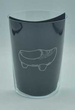Vaso sidra motivo Madreña