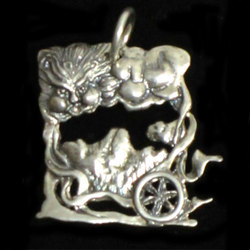 Colgante plata Nuberu
