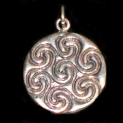 Colgante plata motivos celtas modelo 2