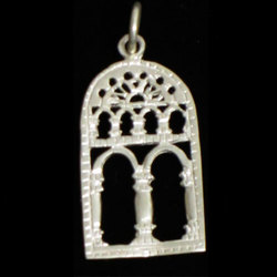 Colgante plata motivos prerrománico modelo 3