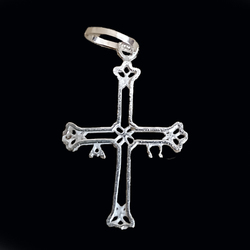 Colgante Cruz de la Victoria plata pequeña
