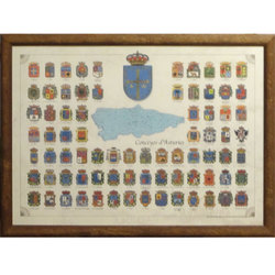  Escudos concejos asturianos 